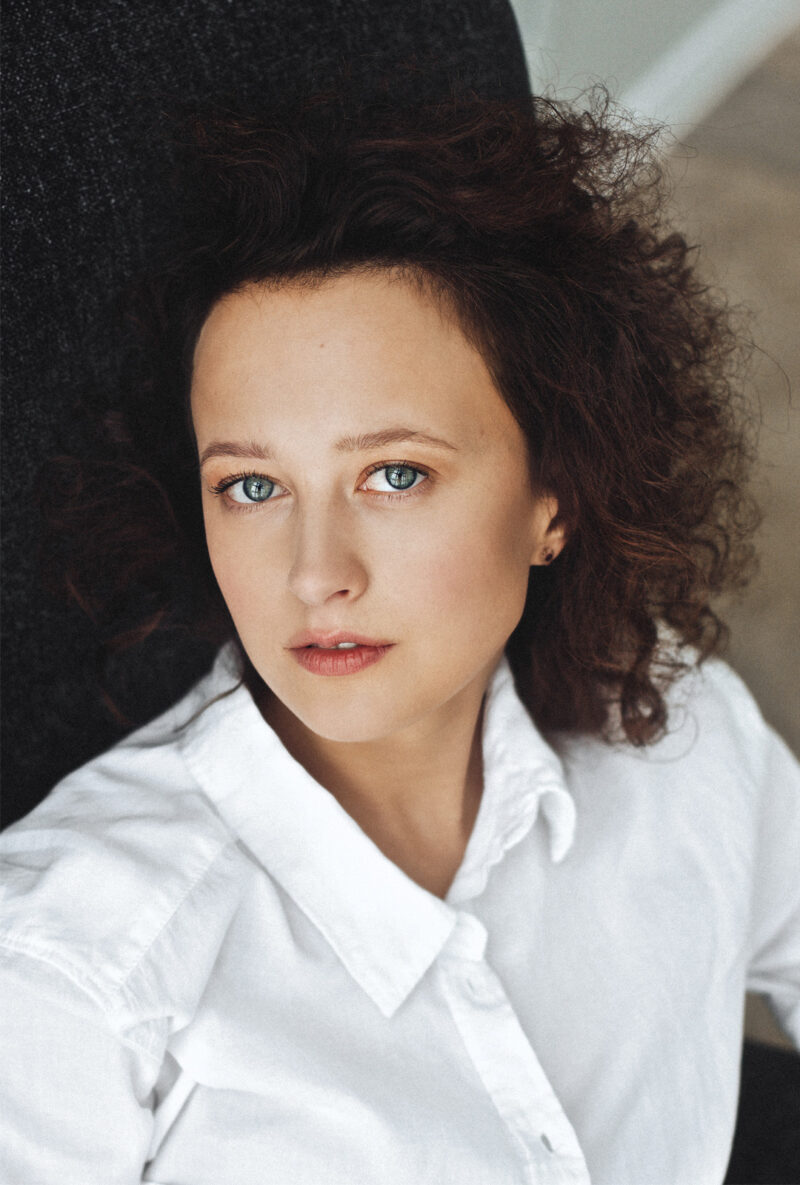 Kauno dramos teatro aktorė Agnieska Ravdo