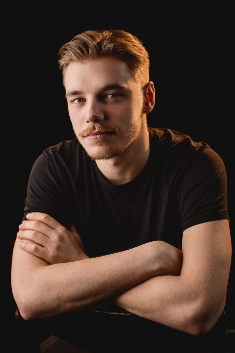 Kauno dramos teatro aktorius Mantas Bendžius